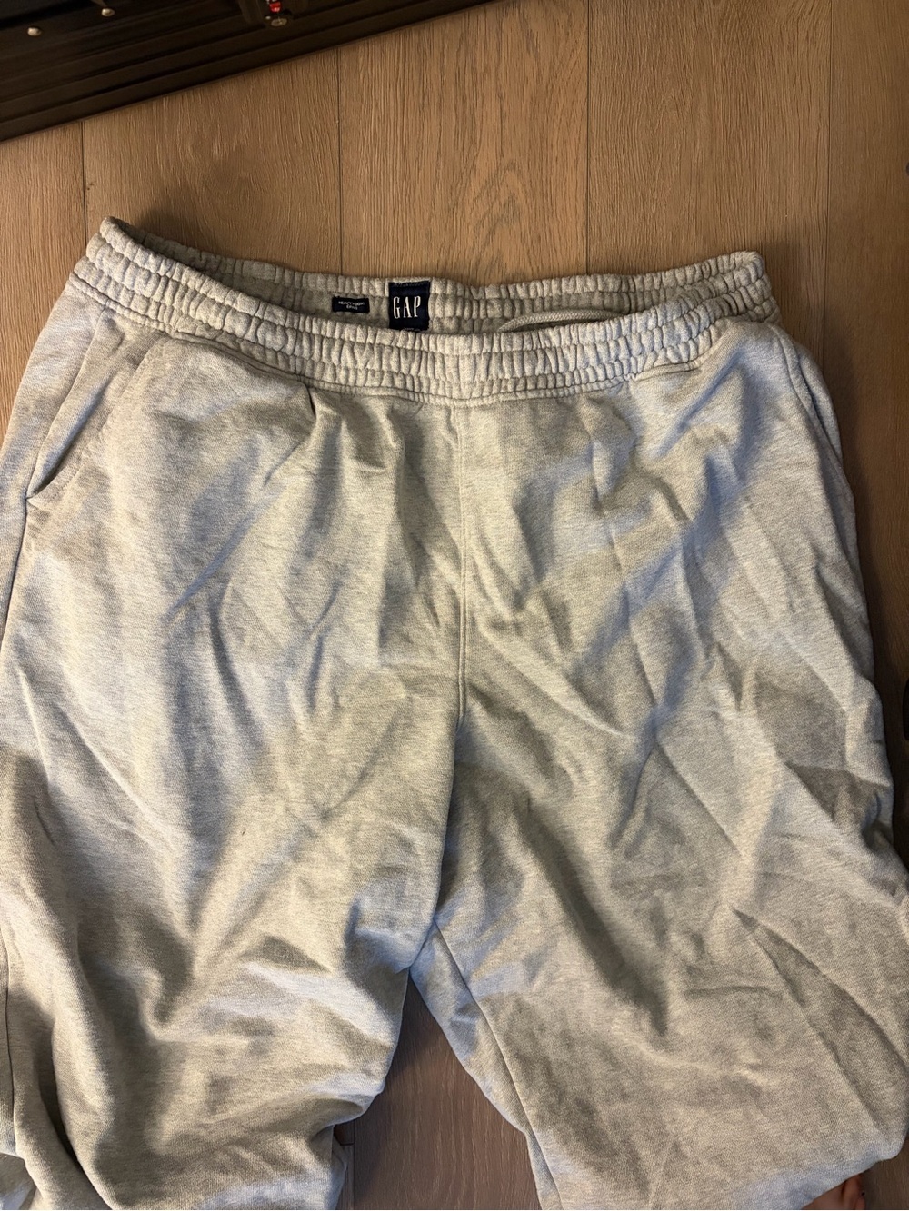 Gap Heavyweight Relaxed Sweatpants Gray